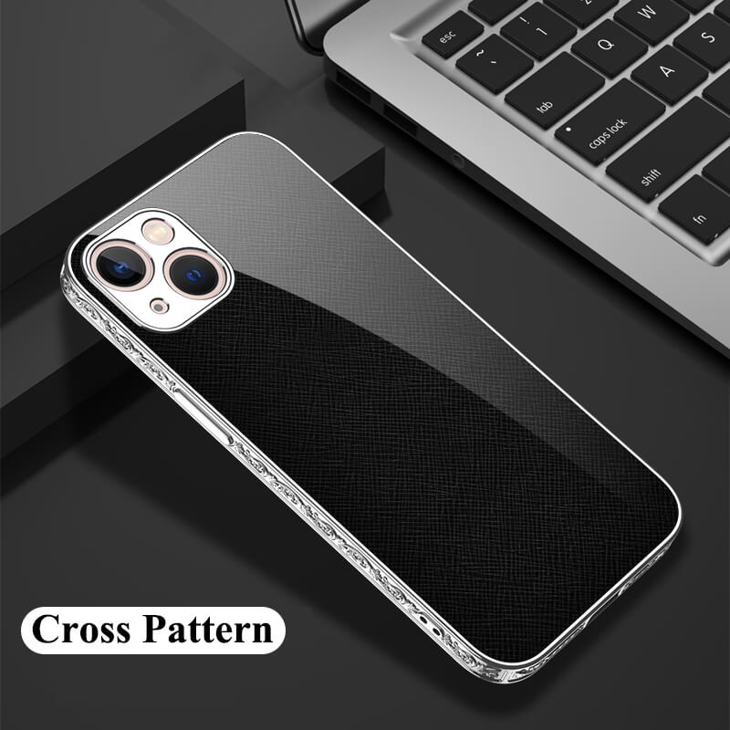 Dealggo | Baroque python Tempered Glass iPhone 13 12 11 Pro Max Cases