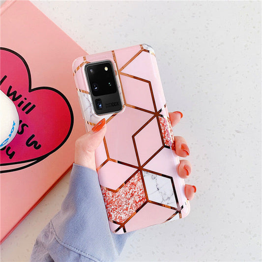 2021 Newest Colorful marble Case For Samsung - Dealggo.com
