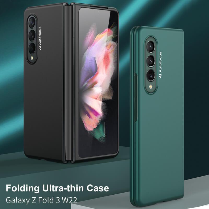 2021 Newest All-inclusive Hard Protection Ultra-thin Armor Matte Case For Samsung Galaxy Z Fold 3 W22 and Flip 3 - GiftJupiter