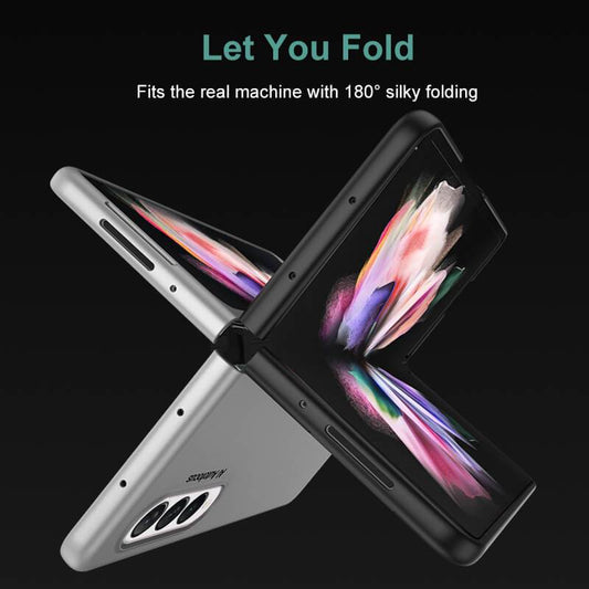 2021 Newest All-inclusive Hard Protection Ultra-thin Armor Matte Case For Samsung Galaxy Z Fold 3 W22 and Flip 3 - GiftJupiter