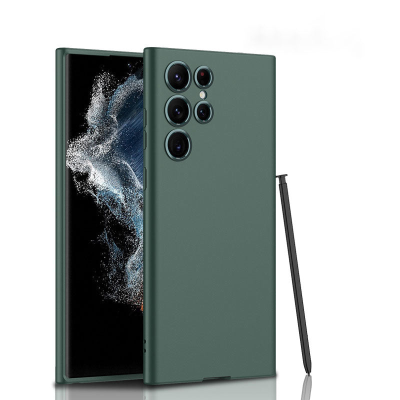 Matte Skin Feel Silicone Case For Samsung Galaxy S23 Ultra