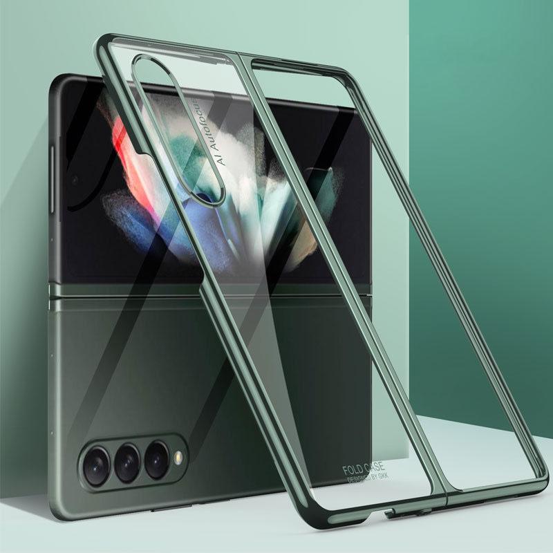 2021 Newest All-inclusive Hard Protection Ultra-thin Armor Matte Case For Samsung Galaxy Z Fold 3 W22 and Flip 3 - GiftJupiter