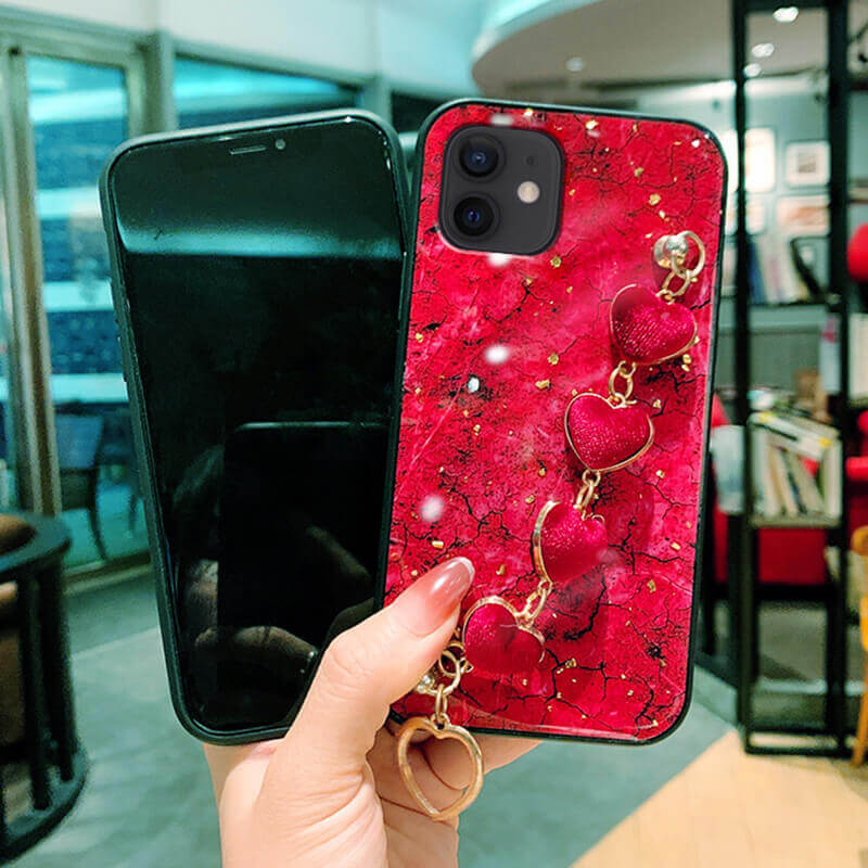 2021 Ins Hottest Marble Love Bracelet Phone Case For iPhone - Dealggo.com