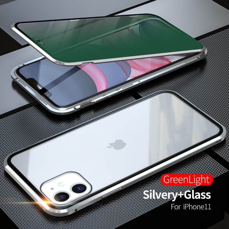2021 Double-Sided Protection Anti-Peep Tempered Glass Cover For iPhone 11 Series - Dealggo.com