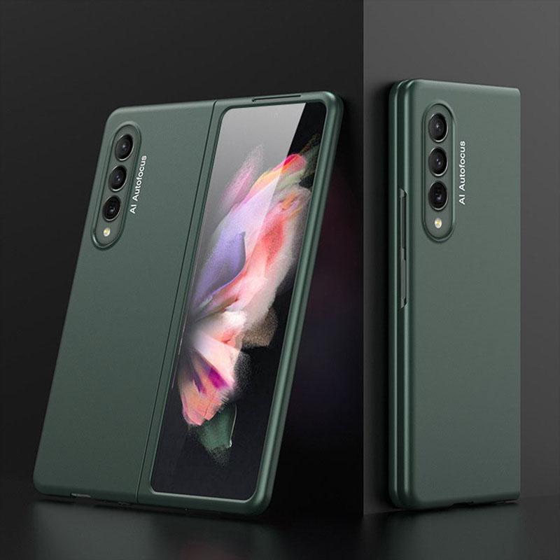 2021 Newest All-inclusive Hard Protection Ultra-thin Armor Matte Case For Samsung Galaxy Z Fold 3 W22 and Flip 3 - GiftJupiter