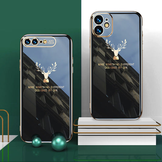 iPhone | 2020 Luxury Plating Deer Pattern Phone Case (BUY 3 ONLY $49.98🔥) - Dealggo.com