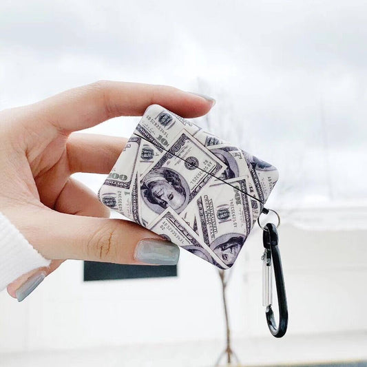 2021 New Dollar Square Suitcase Case For AirPods - Dealggo.com