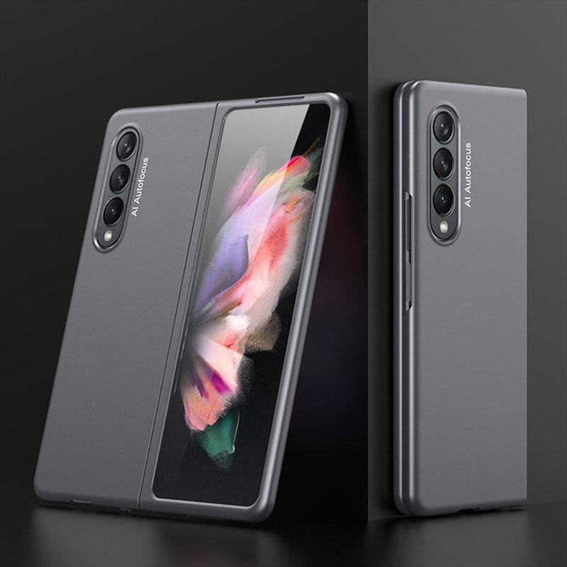 2021 Newest All-inclusive Hard Protection Ultra-thin Armor Matte Case For Samsung Galaxy Z Fold 3 W22 and Flip 3 - GiftJupiter
