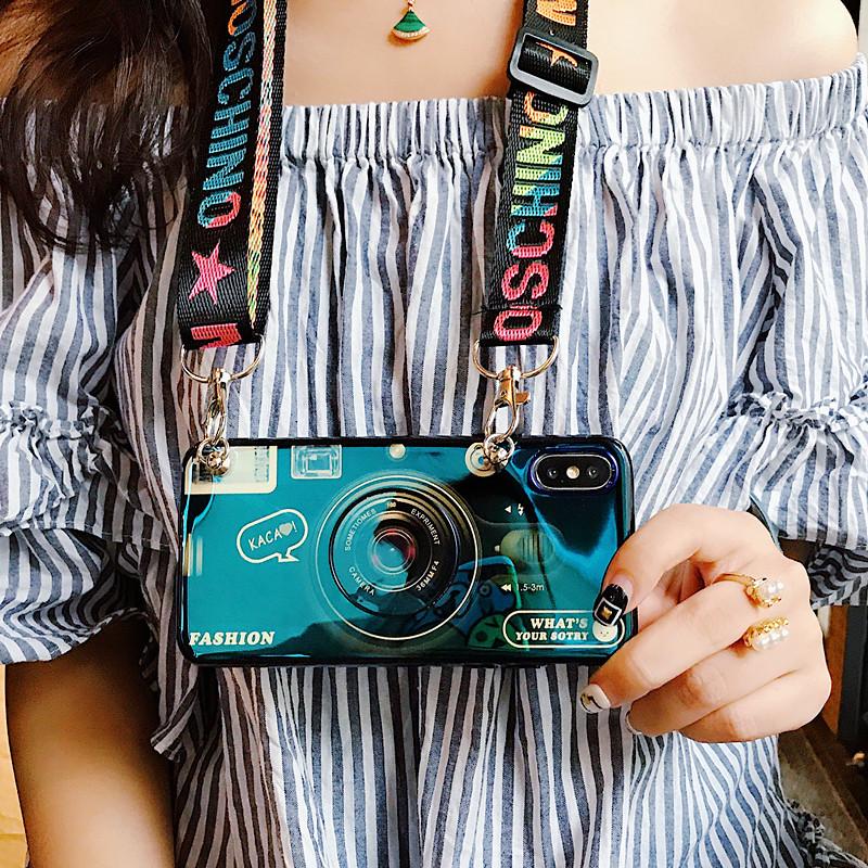 2021 Ins Trendy Bracket Lanyard Camera Samsung Case - Dealggo.com