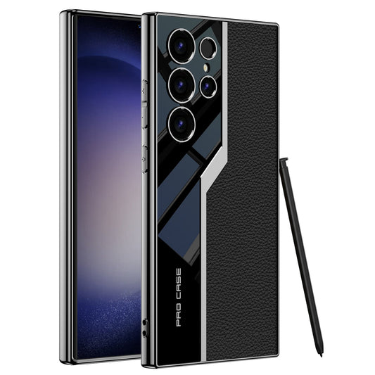 Galaxy S24Ultra S23Ultra S24Plus S24 Case - Leather Business Style