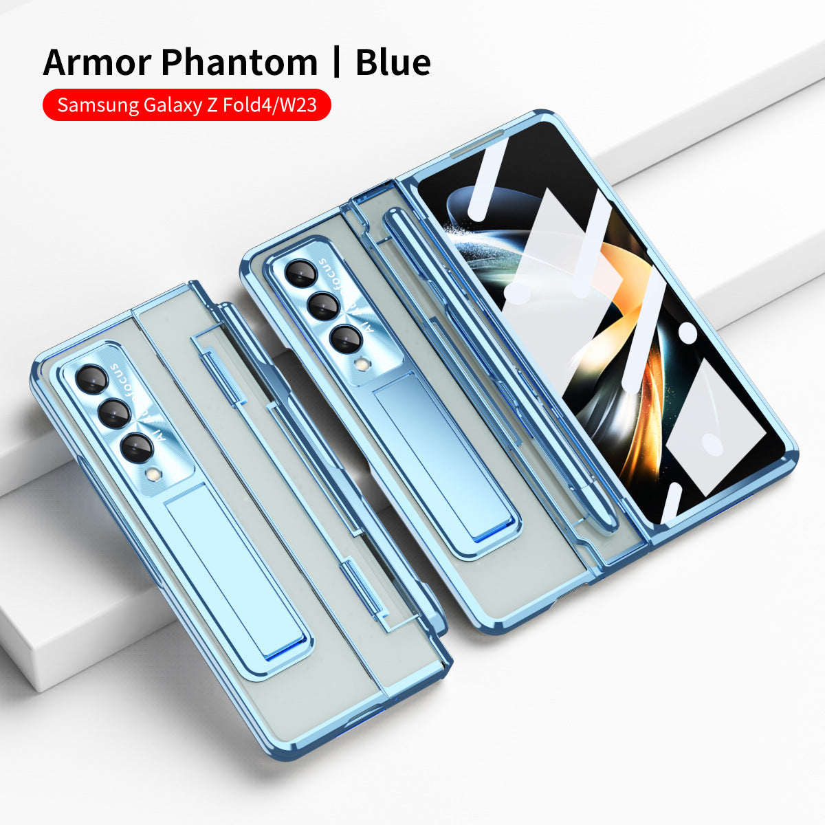 Enhanced Version of Armor Hinge Folding Shell Case For Samsung Galaxy Z Fold3