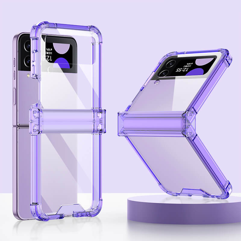 Galaxy Z Flip4 Flip3 | Airbag Ring Hinge Phone Case