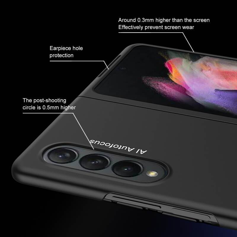 2021 Newest All-inclusive Hard Protection Ultra-thin Armor Matte Case For Samsung Galaxy Z Fold 3 W22 and Flip 3 - GiftJupiter