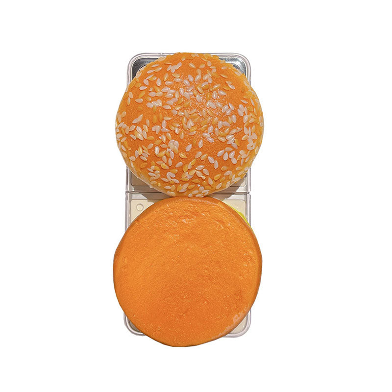 Fun Spoof Three-dimensional Hamburger For Samsung Galaxy Z Flip3/4 Case