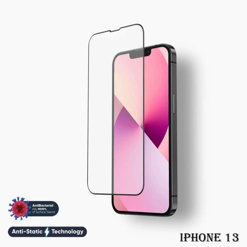 iPhone 13 Series | Screen Protector Edge-to-Edge Anti-Microbial Anti-Static Technology