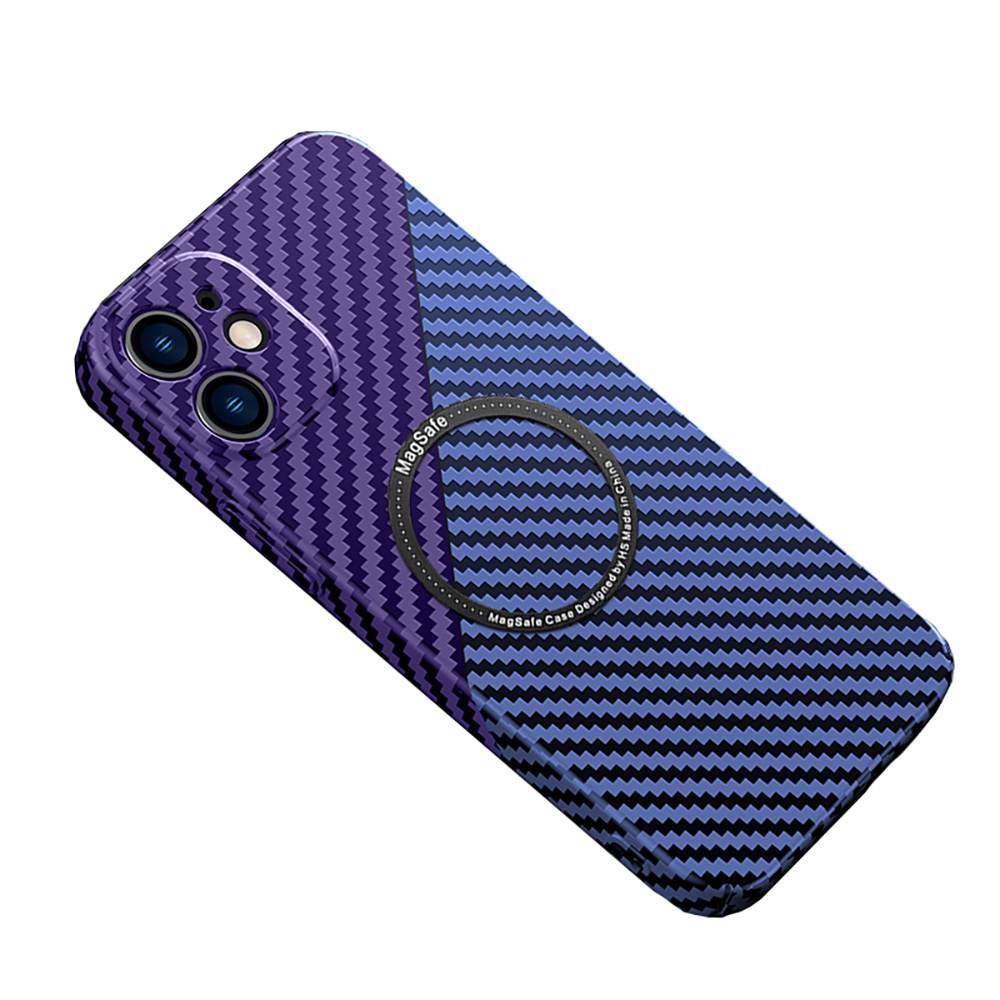 iPhone | Magnetic Purple Carbon Fiber Phone Case