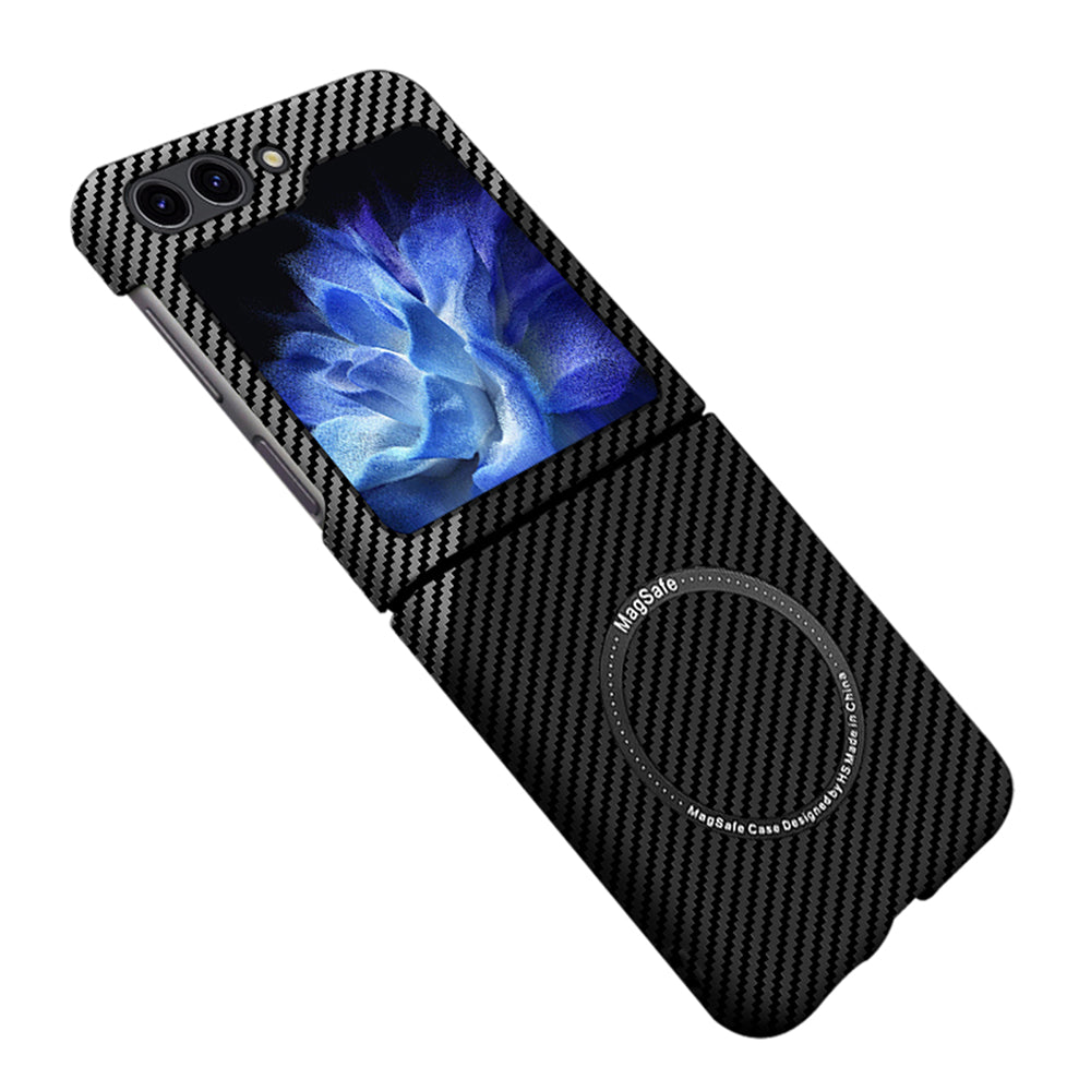 Samsung Galaxy Z Flip5 | Magnetic Carbon Fiber Phone Case