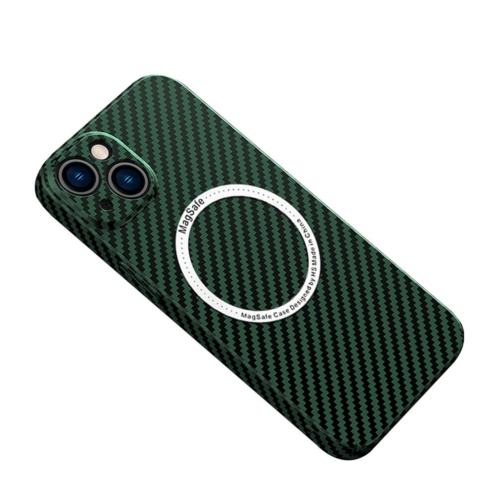 iPhone | Magnetic Carbon Fiber Phone Case
