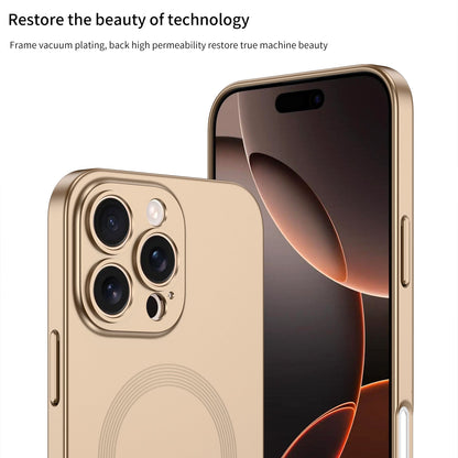 Magnetic 2 in 1  Shockproof iPhone Case With Magsafe With Touch Control Buttons