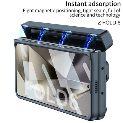 Armor Shockproof Ring Holder Pen Box Phone Case With Screen Protector For Galaxy Z Fold6