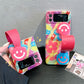 Ins Korean Style Flowers For Samsung Galaxy Z Flip3/4 Case