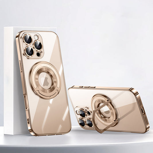 Metal Bracket Plating iPhone Case