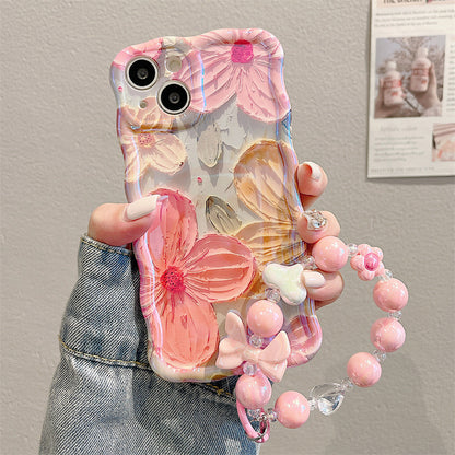 Oil Painting Flower iPhone Case
