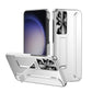 Luxury Plating Bracket Camera Protective Case for Samsung Galaxy S23 Ultra