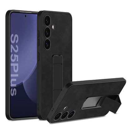 Frosted Leather Bracket Cover for Galaxy S25