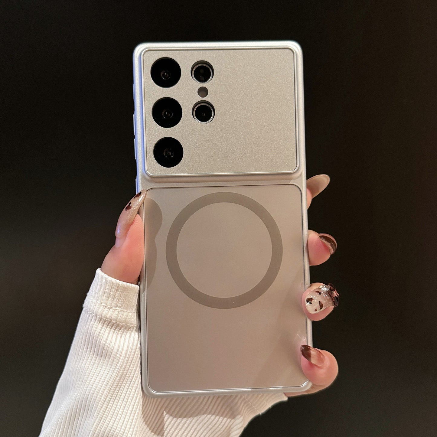 Corning Glass Magnetic Anti-drop Phone Case For Samsung Galaxy