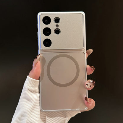 Corning Glass Magnetic Anti-drop Phone Case For Samsung Galaxy