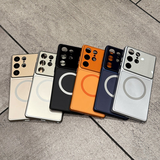 Corning Glass Magnetic Anti-drop Phone Case For Samsung Galaxy