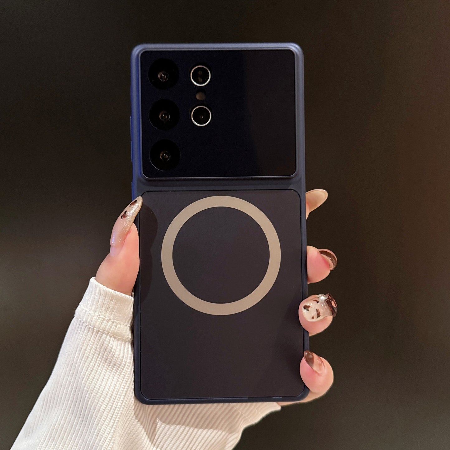 Corning Glass Magnetic Anti-drop Phone Case For Samsung Galaxy