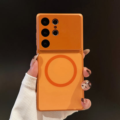 Corning Glass Magnetic Anti-drop Phone Case For Samsung Galaxy