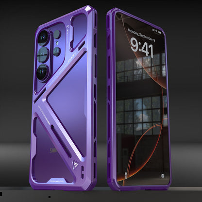 Titanium Alloy Hollow Armor Phone Case For Samsung Galaxy