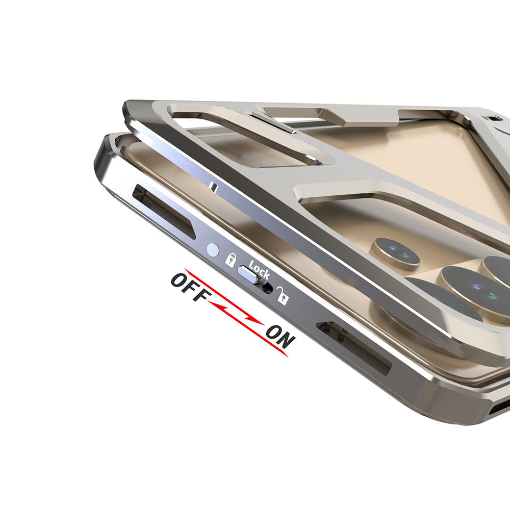 Titanium Alloy Hollow Armor Phone Case For Samsung Galaxy
