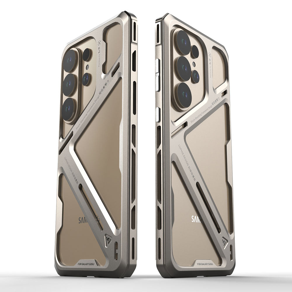 Titanium Alloy Hollow Armor Phone Case For Samsung Galaxy