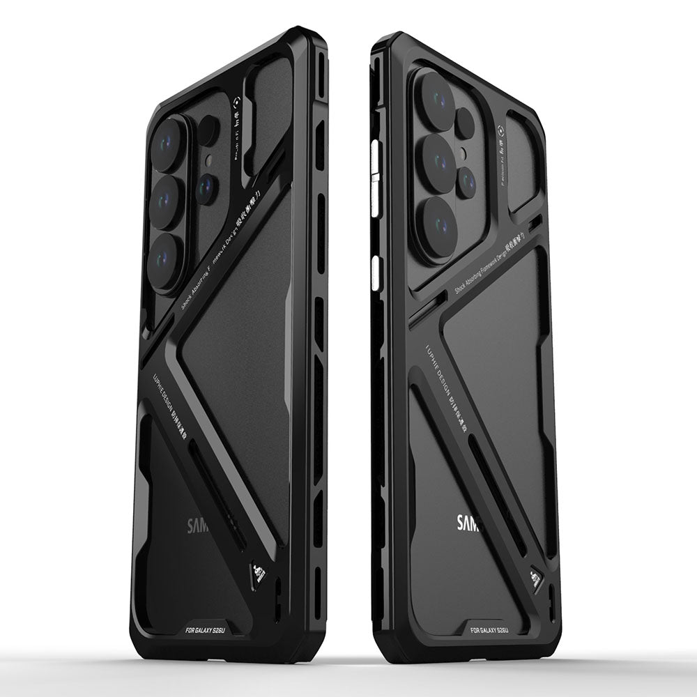 Titanium Alloy Hollow Armor Phone Case For Samsung Galaxy