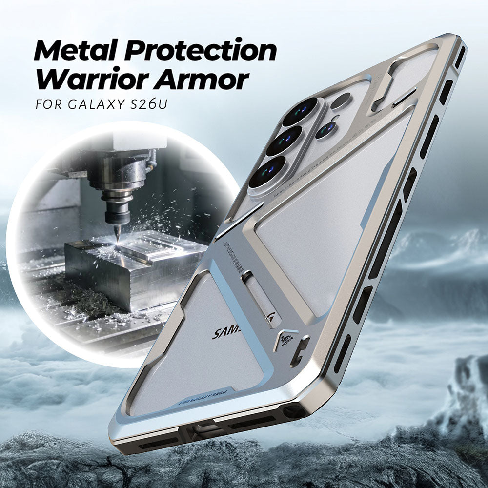 Titanium Alloy Hollow Armor Phone Case For Samsung Galaxy