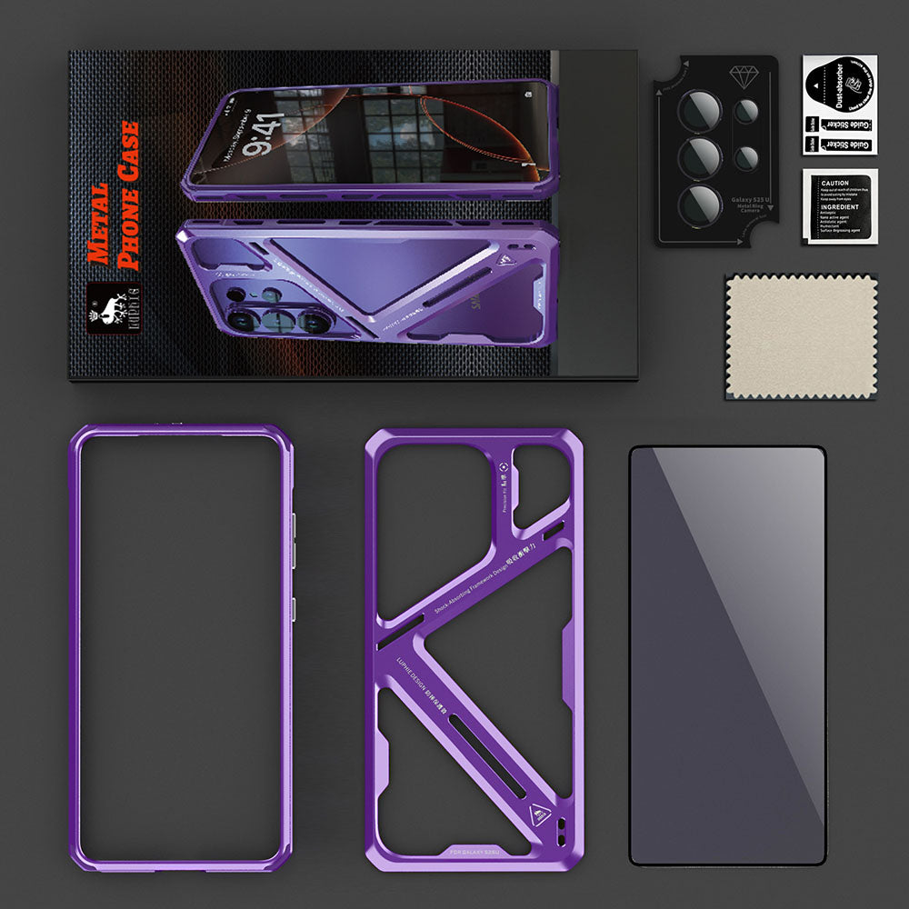Titanium Alloy Hollow Armor Phone Case For Samsung Galaxy