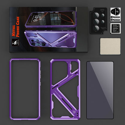Titanium Alloy Hollow Armor Phone Case For Samsung Galaxy