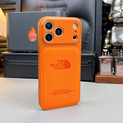 Trendy Leather Textured Phone Case For iPhone