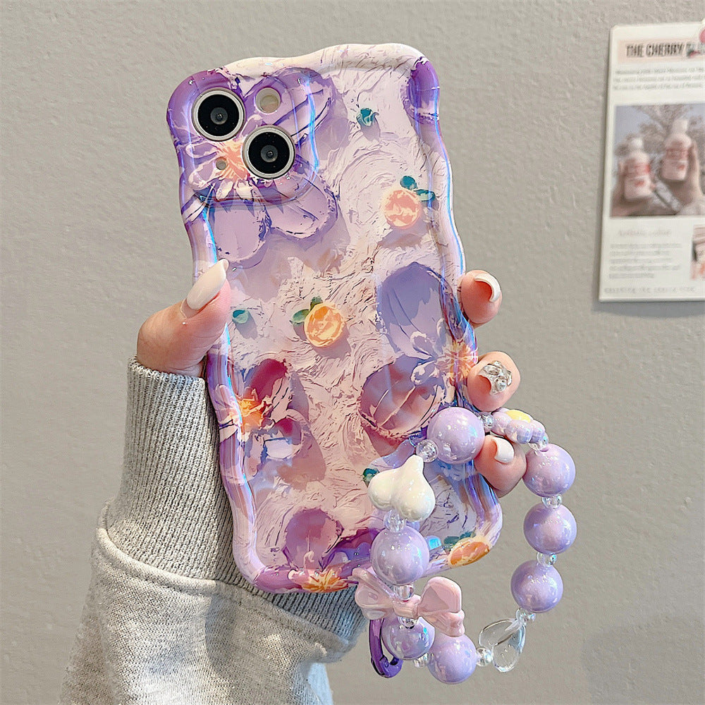 Oil Painting Flower iPhone Case