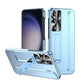 Luxury Plating Bracket Camera Protective Case for Samsung Galaxy S23 Ultra