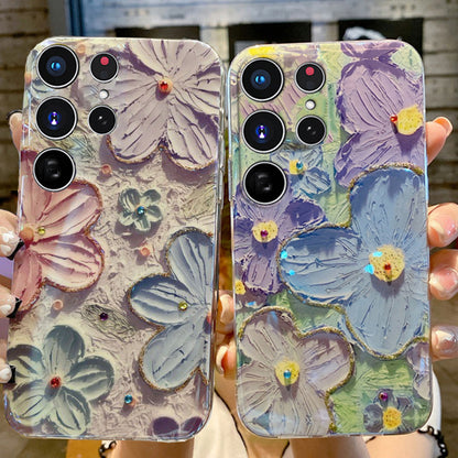 Oil Painting Flower Samsung/iPhone Case