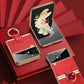 Genuine Leather Folding Screen Case For Samsung Galaxy Z Flip3/4