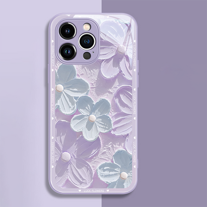 Oil Painting Liquid Glass iPhone Case