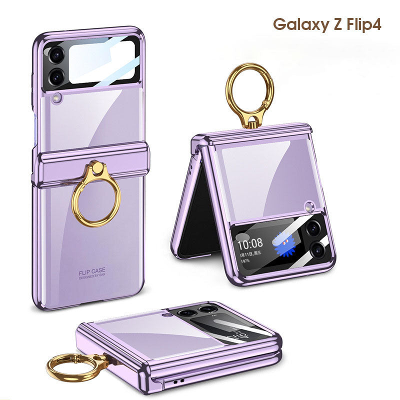 Phantom Plating Ring Stand Samsung Galaxy Z Flip4 Folding Case