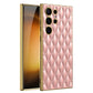 Luxury Leather Electroplating Diamond Protective Cover For Samsung Galaxy S23 Ultra Plus