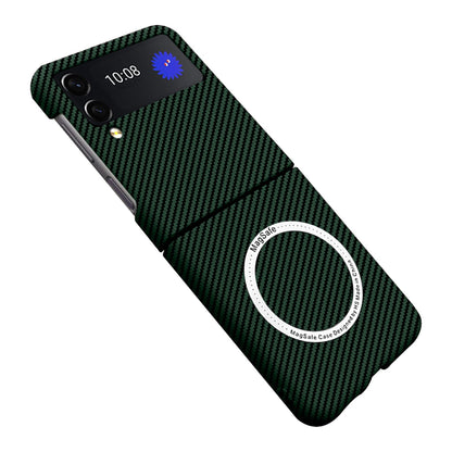 Samsung Galaxy Z Flip 4 | Magnetic Carbon Fiber Phone Case